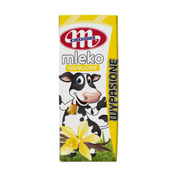 妙可香草味牛奶200ml*30盒/箱 进口牛奶 学生牛奶