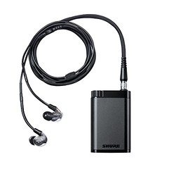 Shure 舒尔 耳机系统 KSE1200 高隔音性 电容型 支持高分辨率 耳机放大器一体型 KSE1200SYS-A