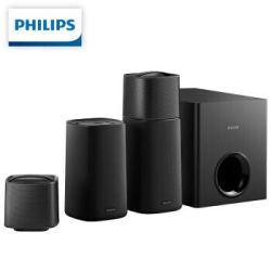 飞利浦(PHILIPS)家庭影院 杜比5.1环绕音效 后 FC音箱 CSS5235黑色