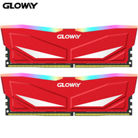 历史低价：GLOWAY 光威 深渊 RGB DDR4 3200频率 台式机内存条 16GB(8GBx2)