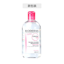 BIODERMA 贝德玛 舒妍温和保湿卸妆水 500毫升 粉水 中干皮肤