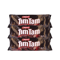 TimTam巧克力夹心饼干 黑巧克力味*3包