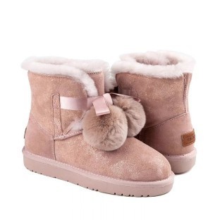 OZWEAR UGG OB452 女士史黛拉毛球雪地靴