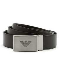 Emporio Armani 阿玛尼 Y4S224 男士牛皮板扣皮带