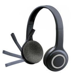 Logitech/罗技 H600头戴式无线耳机耳麦便携式麦克风学习办公耳机