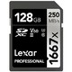 Lexar 雷克沙 1667X PRO版 SD存储卡 128G