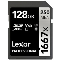 Lexar 雷克沙 Professional 升级版 UHS-II U3 SDXC存储卡 128GB