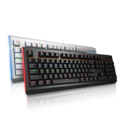 雷柏v500l游戏机械键盘真机械青轴黑轴台式电脑有线吃鸡键盘104键