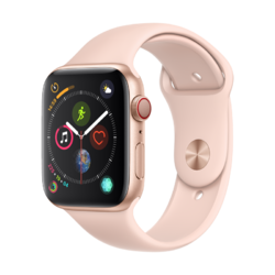 Apple 苹果 Watch Series 4苹果智能手表（GPS 蜂窝款、40mm、粉色）