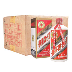 贵州茅台酒（五星白皮）1996年出厂 53度 500ml*12 原箱原件
