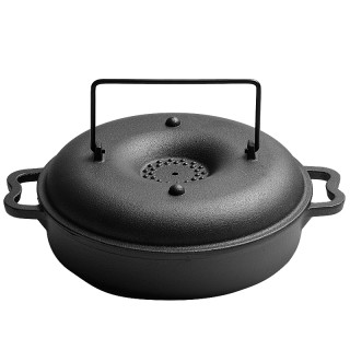 古记 多功能铸铁烤炉 22cm 小号