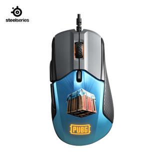 steelseries 赛睿 Rival 310 PUBG吃鸡定制版 有线鼠标  绝地求生 黑色