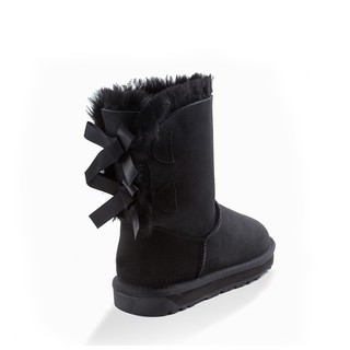 Ozwear UGG 女士双蝴蝶结中筒雪地靴