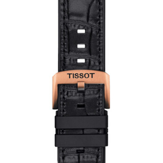天梭(TISSOT)瑞士手表 竞速系列皮带机械男士手表T115.407.37.051.00