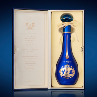 YANGHE 洋河 梦之蓝 蓝色经典 M6+ 40.8%vol 浓香型白酒 550ml*4瓶 整箱装