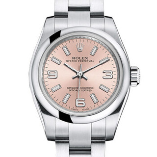 ROLEX 劳力士 手表耗式恒动型26系列机械钢带女表M176200- 0004钢带粉红色