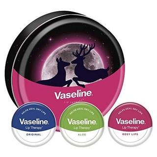 Vaseline 凡士林 Moonlit Kiss 月光之吻圣诞护唇套装 20g*3个装