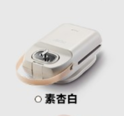 北美电器(ACA)家用三明治机面包机早餐机迷你煎烤双面加热华夫饼机轻食机吐司机电饼铛 AH-S650(素杏白)