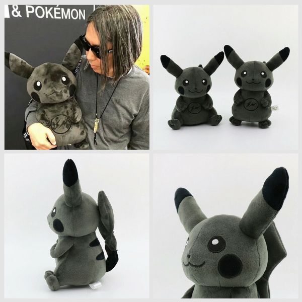 唤起你儿时记忆--暗黑皮卡丘 fragment design联名款