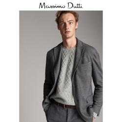 Massimo Dutti 02007460802 男士西装外套