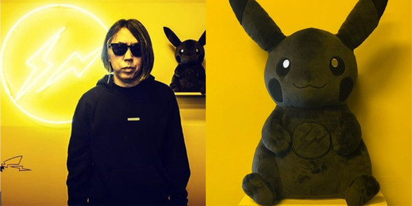 唤起你儿时记忆--暗黑皮卡丘 fragment design联名款