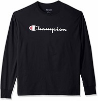 Champion 男式经典针织长袖图案 T 恤 *2件