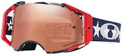 Oakley Airbrake MX Troy Lee 设计系列成人越野摩托车 速降山地车护目镜 - Liberty RWB/Prizm 黑色/均码