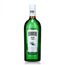 波兰原装进口卢布斯基金酒 LUBUSKI GIN 杜松子酒 鸡尾酒 调酒 基酒 洋酒 卢布斯基金酒700ml *3件