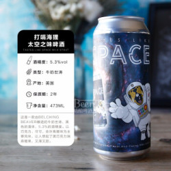 Belching Beaver/打嗝海狸 美国进口 高分精酿啤酒 太空之味 牛奶世涛啤酒 *2件