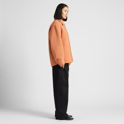 UNIQLO 优衣库 UQ420715000 女款抓绒羊羔绒大衣