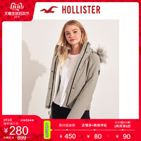 11日0点：Hollister2019年秋季新品短款舒适内衬飞行员夹克 女 300849-1