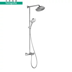 Hansgrohe 汉斯格雅 双飞雨240 27215000 恒温浴缸龙头花洒套装