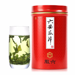 徽六 中华老字号 2019新茶茶叶绿茶 六安瓜片180g/罐安徽春茶 *2件