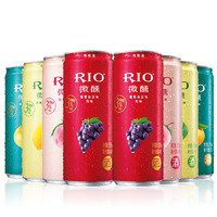 RIO  锐澳   鸡尾酒 预调酒 微醺系列组合 330ml*8罐  *3件