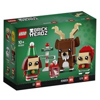 LEGO 乐高 BrickHeadz方头仔系列 40353 圣诞节驯鹿与圣诞精灵