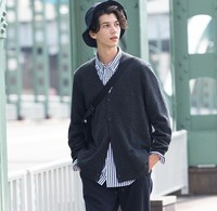 UNIQLO 优衣库 419196 男士羊仔毛V领针织开衫