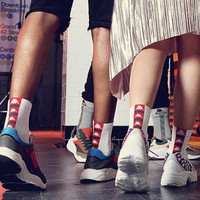 Kappa 卡帕 KP8W28 中性串标棉袜 2双