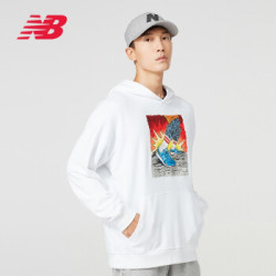 New Balance NB官方2019新款男女款连帽卫衣AMT93666 WT AMT93666 M