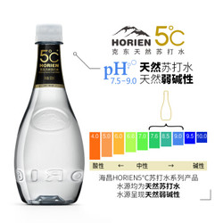 HORIEN5°C  克东天然苏打水 500ml*12瓶 整箱 *2件