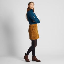 优衣库 UNIQLO UQ418882000 女士灯芯绒迷你裙