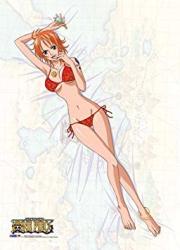 greateasternentertainment海贼王娜美比基尼挂画33x44英寸