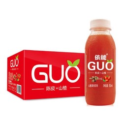 依能 GUO 山楂+陈皮 山楂果汁饮料 350ml*15瓶  
