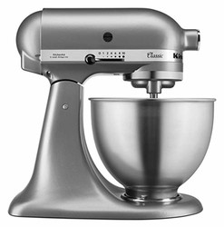 KitchenAid 凯膳怡 5K45SSESL 厨房机 锌压铸 银色