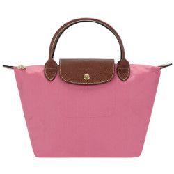 LONGCHAMP 珑骧 女士Le Pliage系列牡丹色尼龙短柄手提包 1621 089 A27 *3件