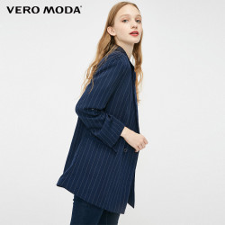 Vero Moda休闲双排扣薄款西服外套女|319108503