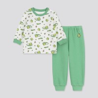 UNIQLO 优衣库 婴幼儿绘本合作系列压线长袖睡衣