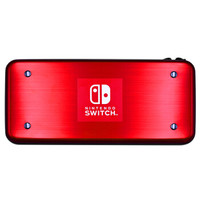 HORI NSW-235C 铝盒收纳包（红）Nintendo Switch 任天堂授权