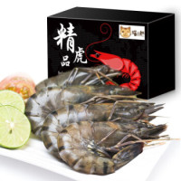 猫二郎 越南黑虎虾 20尾 850g (净重650g) *3件