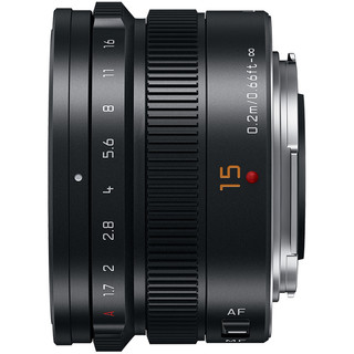 Panasonic 松下 H-X015GK 15mm F1.7 大光圈广角定焦镜头