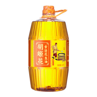 胡姬花 古法花生油组合装 5.1L（4L+700ml+400ml）